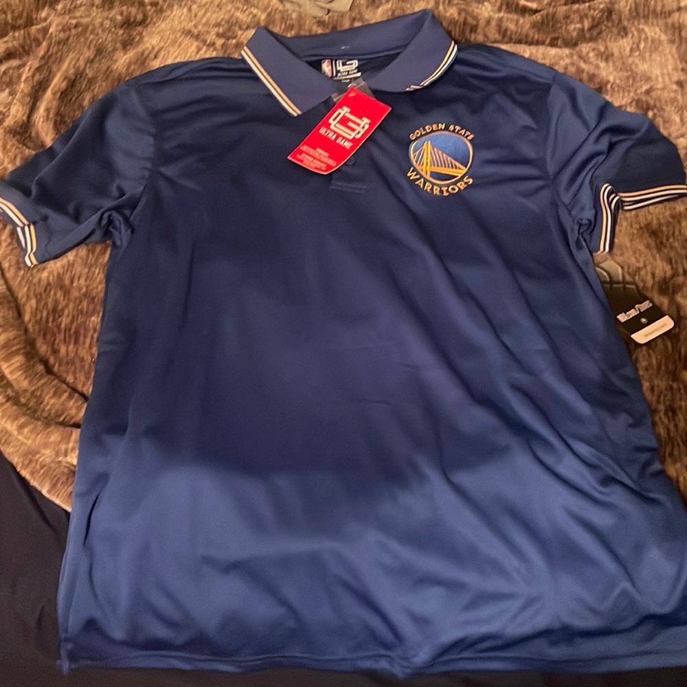 BRAND NEW GOLDEN STATE WARRIORS POLO